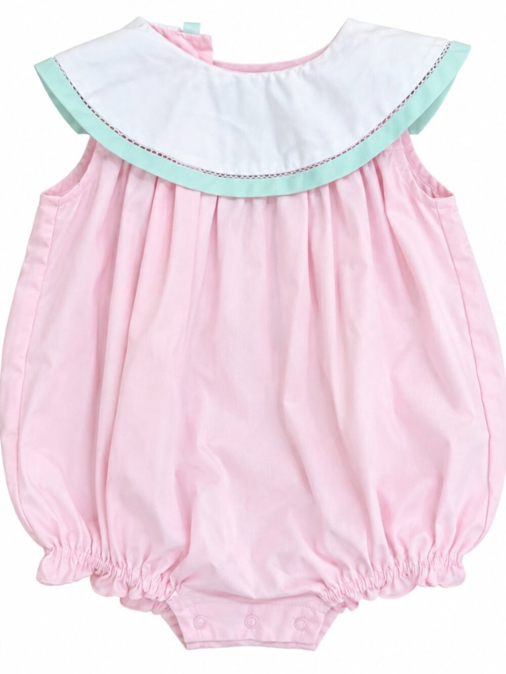 The Proper Peony Pink & Green Romper — 12M